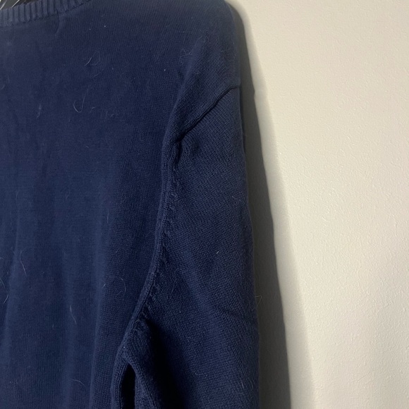 Vintage Chaps Stripe Knit Crewneck Sweater Men’s Large 100% Cotton - Picture 8 of 8